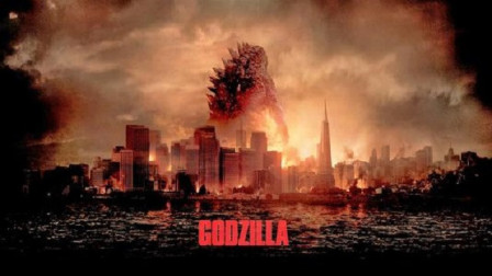 4分钟看完《哥斯拉2014》，为守护地球，哥斯拉以一敌二大战怪兽