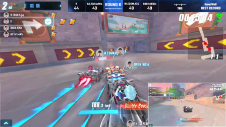 QQ飞车：长城对抗太凶残， 但是RNGM逆欣相当舒服，你们对抗我先走