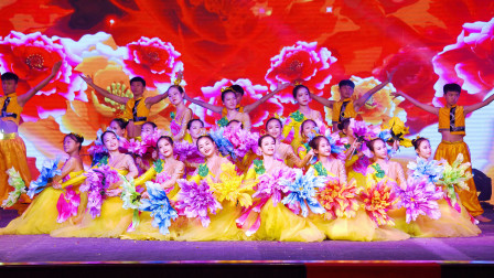 1琼海市庆祝中华人民共和国成立70周年文艺晚会《琼韵飘香》开场舞：《祖国颂》