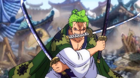 为救阿玉,小菊拔刀开始战斗,索隆的三刀流新绝招竟恐怖如斯?