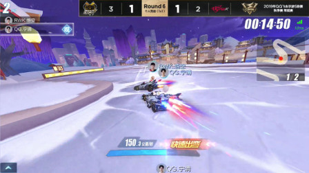 QQ飞车：QG宁清热烈追击，谁也不能阻挡我拿第一，就是这么牛