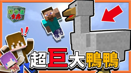 【巧克力】『Minecraft 指令包生存』前往失落的51区发现超巨大鸭鸭