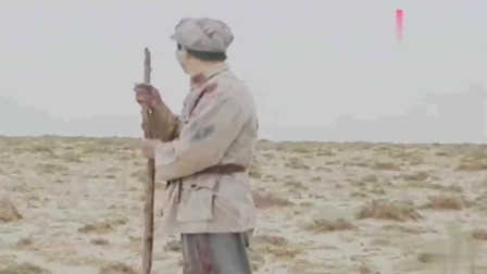 影视：被马步芳部残只剩副总指挥王树声，一人走向腾格里沙漠