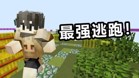 我的世界起床战争：砍两刀我就会凉？最强逃跑！把对手耍的团团转
