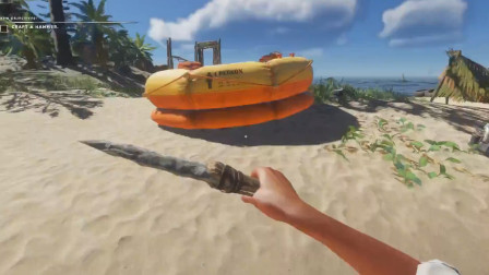 荒岛求生：求生专家楚河，在海岛被神秘横行生物钳死