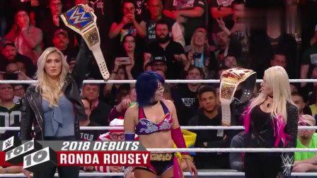 wwe2018摔跤狂热 盘点2018年WWE十大首秀 罗西王室决战惊艳出场剑指摔跤狂热