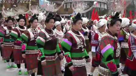 黔东南最热闹的苗年节，比过春节的时间还要长，苗族服装太养眼了
