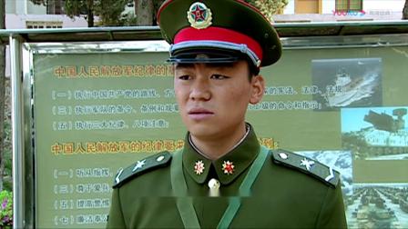 士兵突击：许三多离开七连，临走前结巴留言，新兵全敬礼送他