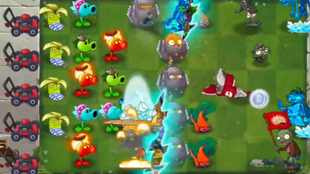 植物大战僵尸2：装甲坚果墙 vs 橄榄球僵尸