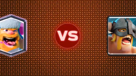 部落冲突皇室战争：狂暴樵夫 vs 野蛮人精锐