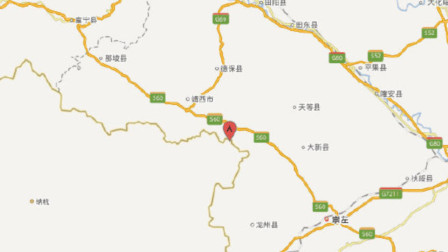 广西崇左市大新县附近发生5.0级左右地震