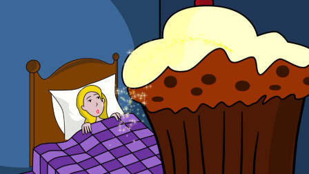 女孩梦见美味大蛋糕，还一口吃成了大胖子，不料梦竟是真的？