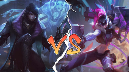 LOL：神装金克丝vs神装厄斐琉斯，哪个英雄更强？