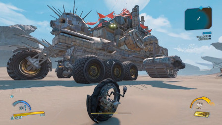 《无主之地3》P18巨大改装车沙漠追逐
