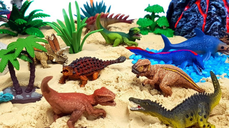 乐高恐龙玩具变形装饰恐龙乐园