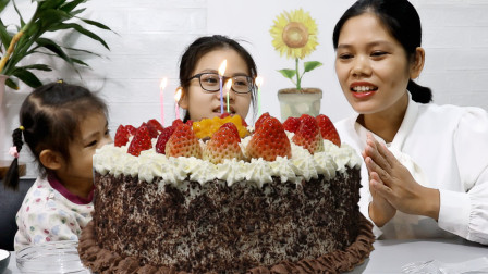 粉丝过生日，星妈做生日蛋糕，祝愿远在千里的小粉丝一切安好