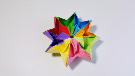 折纸王子大全 简单折纸 教你折纸翻花，简单漂亮好玩