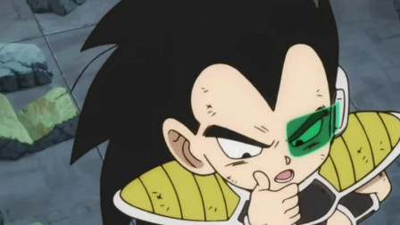 原来贝吉塔小时候也是个吃货,对什么都不在意,还是那么高傲