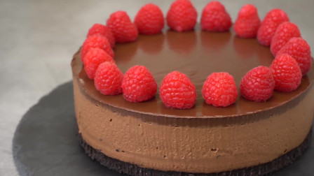 巧克力慕斯蛋糕DIY，真是太有创意了