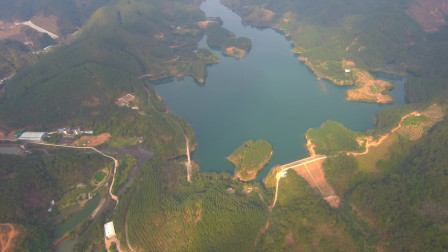 实拍：广西平南县东华镇盘古水库，带你欣赏平南最美的风景