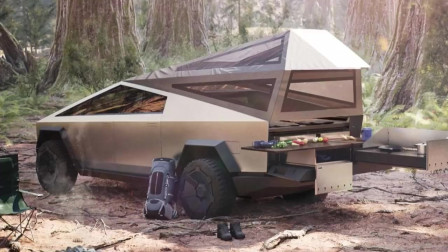 特斯拉Cybertruck具有卡车和跑车性能 拥有可加热可制冷的床