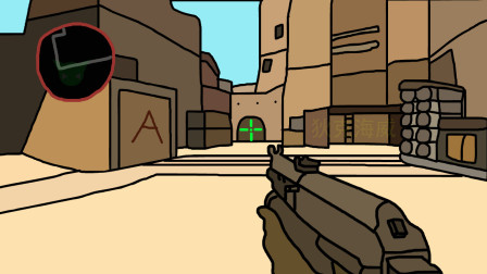 CSGO：亮眼时刻12，野牛四杀，最后直接葛优躺？