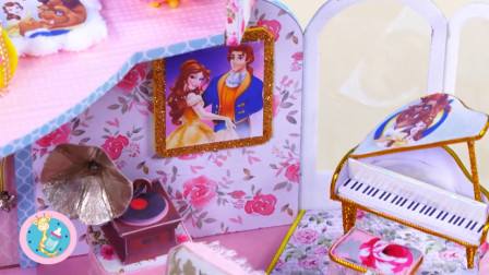 钢琴留声机高雅格调手工房 根据灰姑娘的故事diy创新卧室