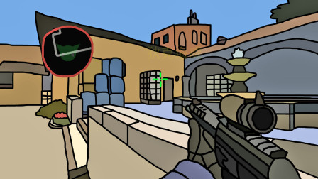 CSGO：亮眼时刻21，烟雾盲射拿五杀，双重闪光全队泡汤？