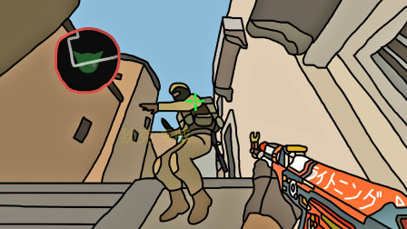 CSGO：亮眼时刻23，只剩11血AK47五杀到最后！