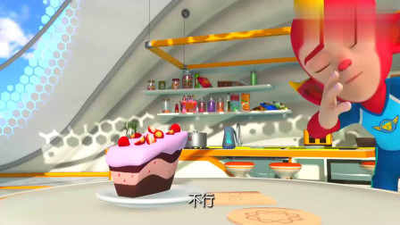 宇宙护卫队：闪电太委屈了，不是它偷吃的蛋糕，结果被彩虹冤枉了！