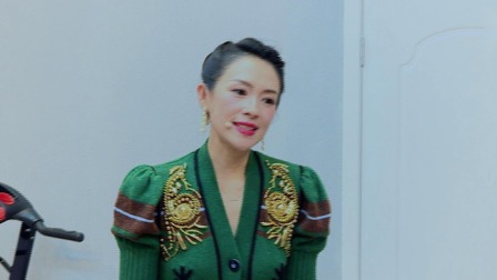 演员的诞生 汪峰携女儿探班章子怡，醒醒穿公主裙超可爱