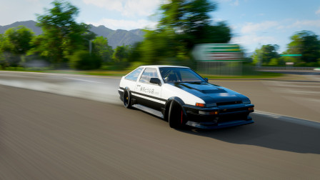 AE86漂移上山