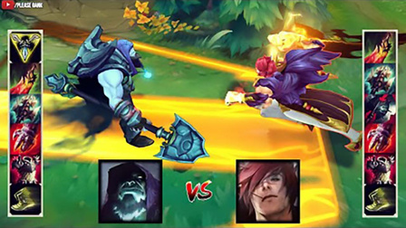 LOL：神装掘墓vs神装腕豪，哪个英雄更强？