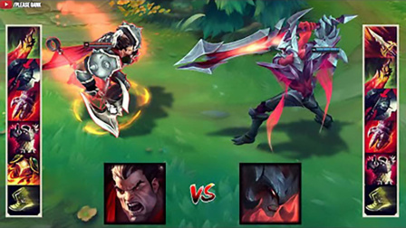 LOL：神装剑魔vs神装诺手，哪个英雄更强？