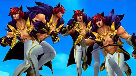 LOL：克隆模式腕豪大乱斗，怀中抱妹杀五连击！