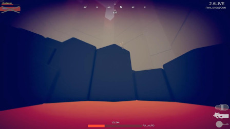 鸡在眼前，楚河跳进熔岩给人送#吃鸡模拟器