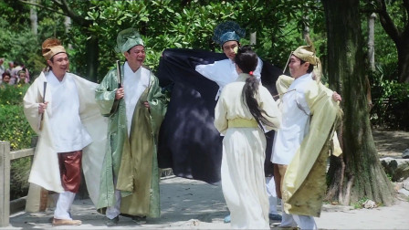 唐伯虎点秋香:江南四大才子一出场就这么浪,逼得美女直接跳河