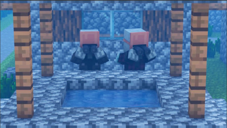 我的世界灾厄村民罗小青18：统领的复仇行动开始，斥候先行打探敌情