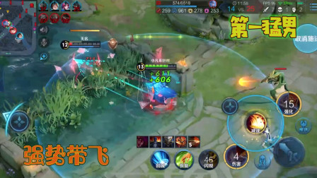 王者荣耀：边路战神曹操被遗忘，拔刀带队友翻盘，峡谷第一猛男！