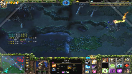 09DOTA银月28杀无敌黑鸟和刷新VS两连发