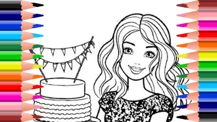 哇！美丽的芭比娃娃准备过生日，她最喜欢什么蛋糕呢？