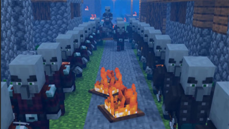 我的世界灾厄村民罗小青23：行动结束，强盗们满载而归