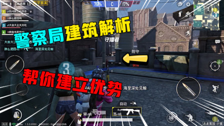 和平精英：警察局地图攻略大详解，帮你在警察局轻松建立优势