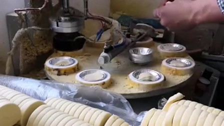 蛋挞皮是用机器做出来的，我还以为是手工做的！