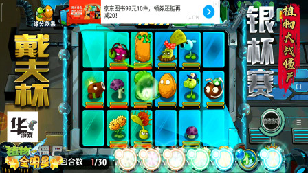全明星版植物大战僵尸 戴夫杯（银杯赛）甜菜太厉害了能消除怒气