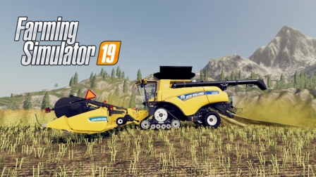 托尼行&模拟农场19#4：对12号地油菜进行收割 @ Farming Simulator 19