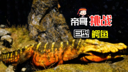 帝哥历险记：孤岛求生48，我被鳄鱼偷袭，水下反击！结局有点倒霉