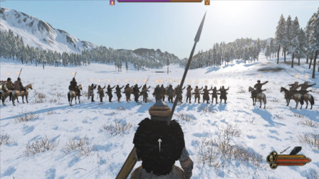 骑马与砍杀2：主将楚河被敌人砍倒，却还是躺赢