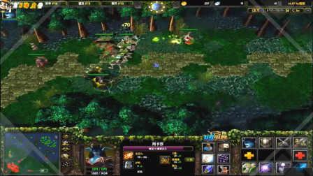 大熊DOTA中单吹风A帐15杀女王