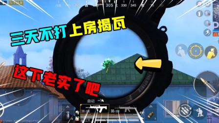 和平精英：三天不打上房揭瓦！却不知P城城主在此！这下老实了